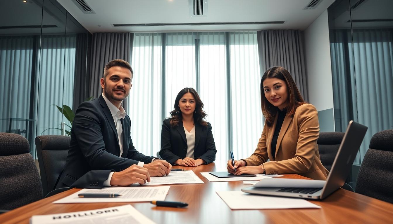 Real estate ownership transfer documents and closing confirmation